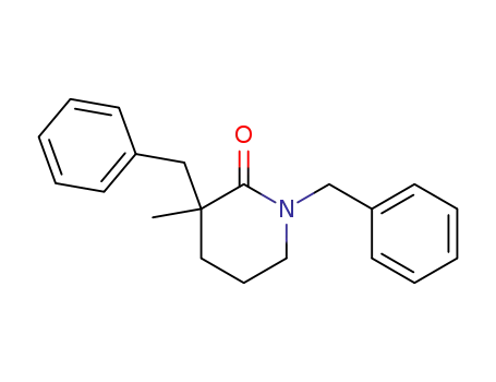 2-Piperidinone, 3-methyl-1,3-bis(phenylmethyl)-