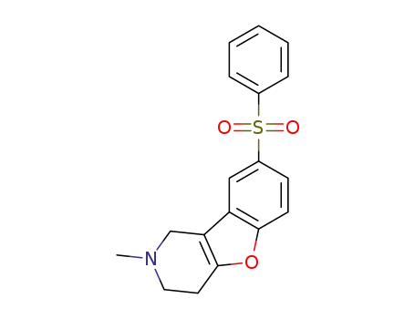 2-methyl-8-(phenylsulfonyl)-1,2,3,4-tetrahydrobenzofuro[3,2-c]pyridine