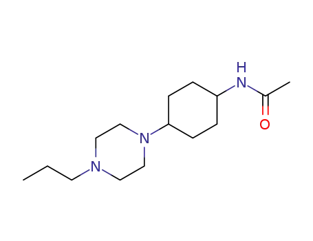 Molecular Structure of 1214265-85-6 (N-(4-(4-propylpiperazin-1-yl)cyclohexyl)acetamide)