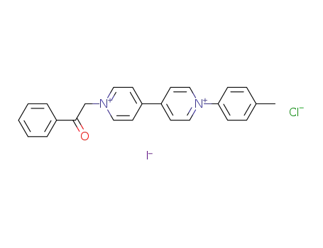 C<sub>25</sub>H<sub>22</sub>N<sub>2</sub>O<sup>(2+)</sup>*Cl<sup>(1-)</sup>*I<sup>(1-)</sup>