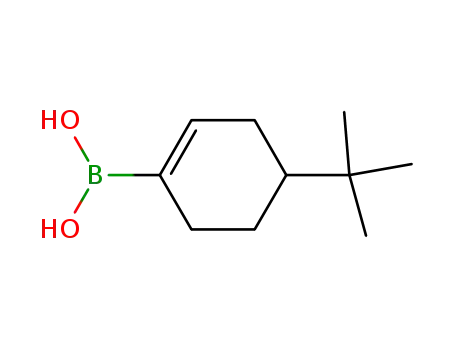 Molecular Structure of 850567-91-8 (4-tert-Butyl-1-cyclohexen-1-ylboronic acid)