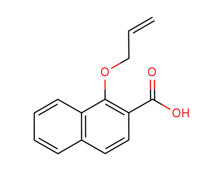 Molecular Structure of 1009813-71-1 (1-(2-propenoxy)-2-naphthoic acid)