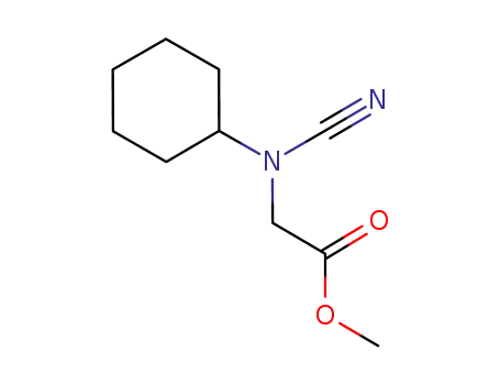 methyl N-cyano-N-cyclohexylaminoacetate