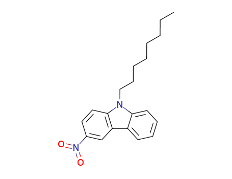 Molecular Structure of 116734-78-2 (9H-Carbazole, 3-nitro-9-octyl-)
