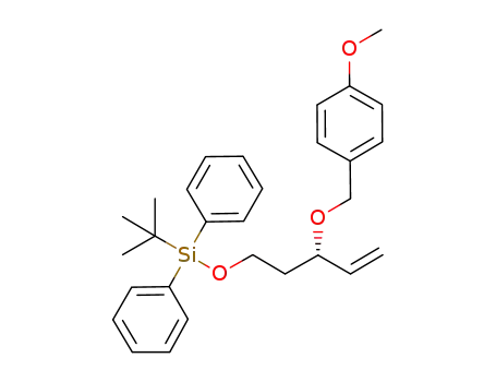 (tert-butyl)({(3S)-3-[(4-methoxybenzyl)oxy]pent-4-en-1-yl}oxy)diphenylsilane