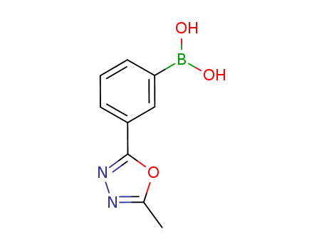 3-(5-methyl-1,3,4-oxadiazol-2-yl)phenylboronic acid cas no. 913836-04-1 97%