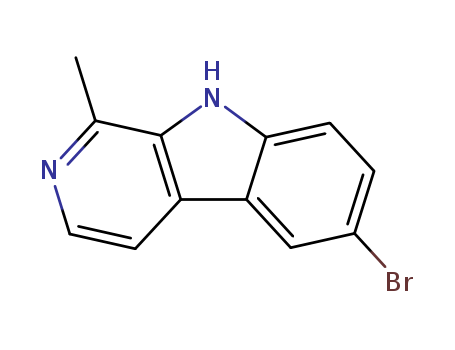 9H-Pyrido[3,4-b]indole, 6-bromo-1-methyl-