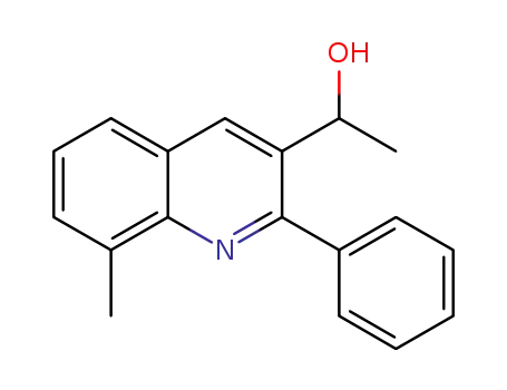 1-(8-methyl-2-phenylquinolin-3-yl)ethanol