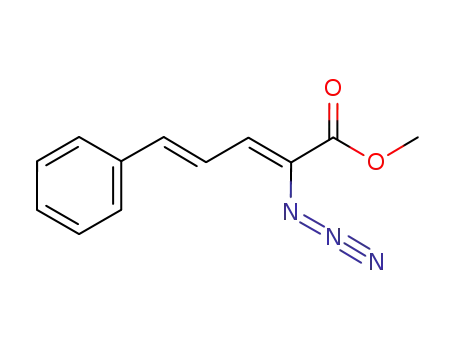 (2Z,4E)-methyl 2-azido-5-phenylpenta-2,4-dienoate