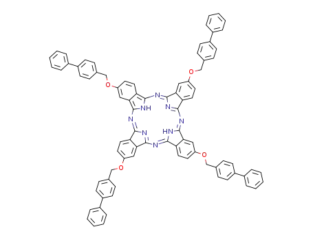 2<sup>(3)</sup>,9<sup>(10)</sup>,16<sup>(17)</sup>,23<sup>(24)</sup>-tetrakis(biphenyl-4-yl-methoxy)phthalocyanine