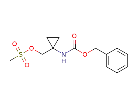 1-(benzyloxycarbonylamino)cyclopropylmethyl methanesulfonate