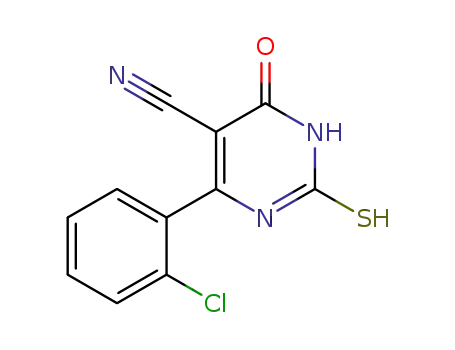 Molecular Structure of 131364-73-3 (C<sub>11</sub>H<sub>6</sub>ClN<sub>3</sub>OS)