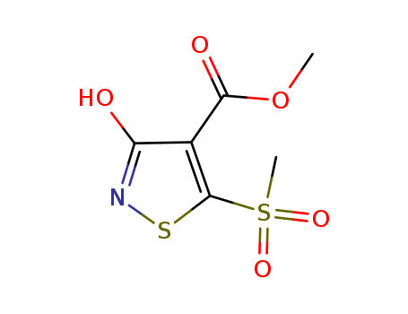 Methyl 5-(methylsulfonyl)-3-oxo-2,3-dihydroisothiazole-4-carboxylate