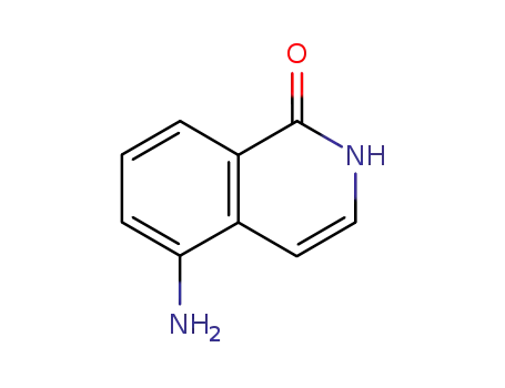 Molecular Structure of 93117-08-9 (5-AMINO-2H-ISOQUINOLIN-1-ONE)