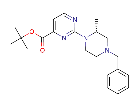 (R)-tert-butyl 2-(4-benzyl-2-methylpiperazin-1-yl)pyrimidine-4-carboxylate
