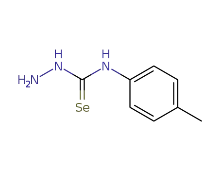 Molecular Structure of 14223-52-0 (4-<i>p</i>-tolyl-selenosemicarbazide)