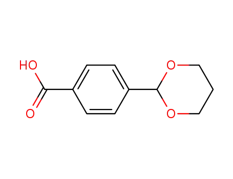 벤조산, 4-(1,3-디옥산-2-일)-(9CI)