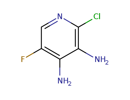 2-Chloro-5-fluoropyridine-3,4-diamine 405230-93-5