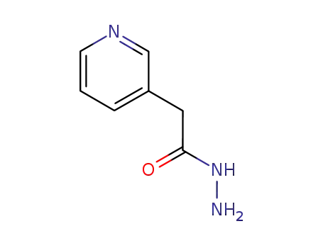 Molecular Structure of 19730-99-5 (2-(PYRIDIN-3-YL)ACETIC ACID HYDRAZIDE)