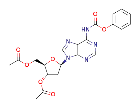 3′,5′-di-O-acetyl-N<sup>6</sup>-phenoxycarbonyl-2′-deoxyadenosine