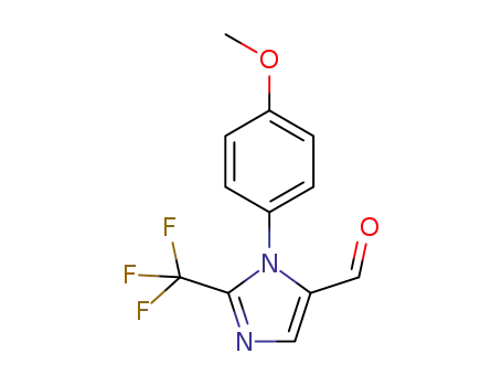 1?(4?methoxyphenyl)?2?(trifluoromethyl)?1H?imidazole?5?carbaldehyde