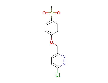 3-Chloro-6-(4-methanesulfonylphenoxymethyl)-pyridazine