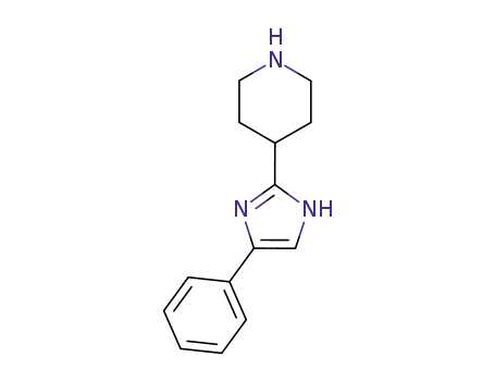 Molecular Structure of 737766-57-3 (PIPERIDINE, 4-(5-PHENYL-1H-IMIDAZOL-2-YL)-)