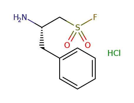 Molecular Structure of 1300689-96-6 (L-Phe-[CH<sub>2</sub>SO<sub>2</sub>]-FHCl)