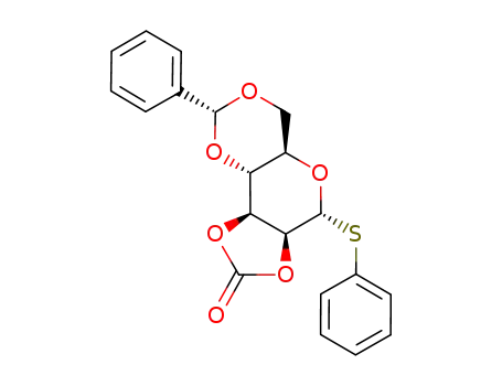 S-phenyl 2,3-O-carbonyl-4,6-O-benzylidene-1-thia-α-D-mannopyranoside