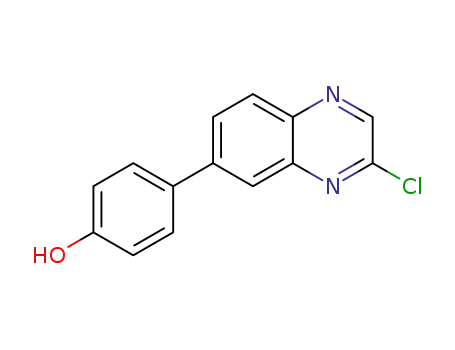 4-(3-chloro-quinoxalin-6-yl)-phenol
