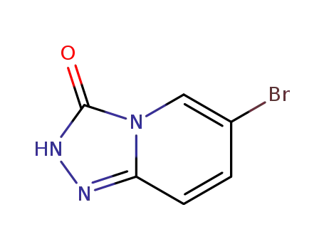 Molecular Structure of 425702-91-6 (6-BROMO-1,2,4-TRIAZOLO[4,3-A]PYRIDIN-3(2H)-ONE)