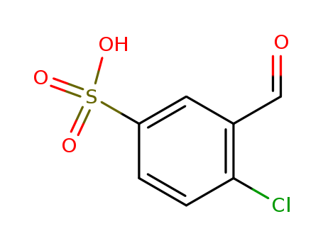 4-Chloro-3-formylbenzenesulfonic acid
