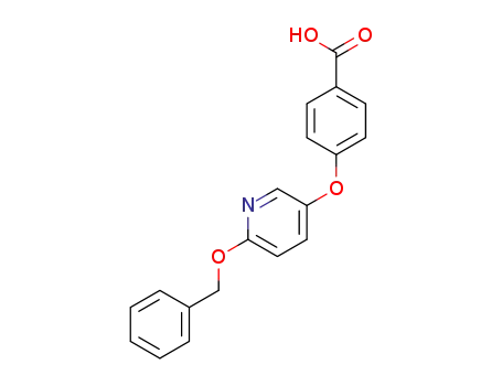 4-{[6-(benzyloxy)pyridin-3-yl]oxy}benzoic acid