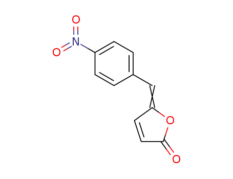Molecular Structure of 906627-62-1 (5-(4-nitrobenzylidene)furan-2(5H)-one)