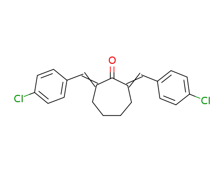 Cycloheptanone, 2,7-bis[(4-chlorophenyl)methylene]-