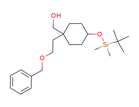 1-(2-벤질옥시에틸)-4-(tert-부틸디메틸실라닐옥시)시클로헥산메탄올