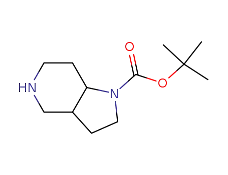 Molecular Structure of 1147422-00-1 (Octahydro-pyrrolo[3,2-c]pyridine-1-carboxylic acid tert-butyl ester)