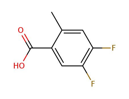 4,5-Difluoro-2-methylbenzoic acid  CAS NO.183237-86-7