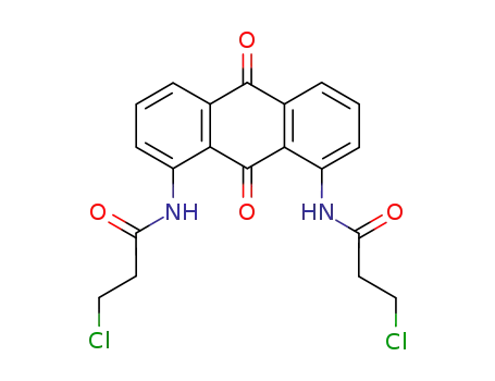1,8-bis(3-chloropropionamido)anthracene-9,10-dione
