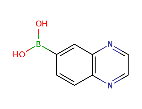 Boronic acid, 6-quinoxalinyl- (9CI)