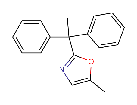 Oxazole, 2-(1,1-diphenylethyl)-5-methyl-