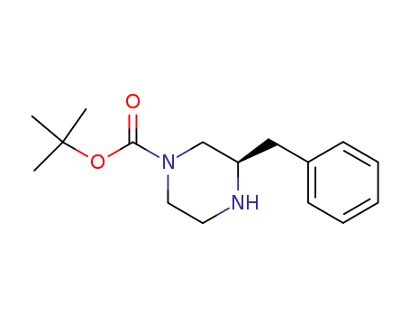 1-Piperazinecarboxylic acid, 3-(phenylmethyl)-, 1,1-dimethylethyl ester, (3R)-