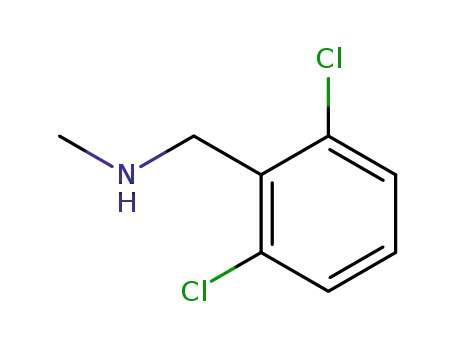 Molecular Structure of 15205-19-3 (1-(2,6-dichlorophenyl)-N-methylmethanamine)
