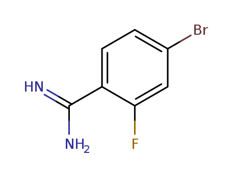 4-Bromo-2-fluorobenzenecarboximidamide