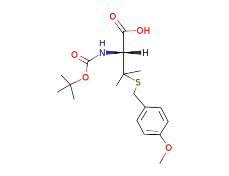 (R)-2-((tert-Butoxycarbonyl)amino)-3-((4-methoxybenzyl)thio)-3-methylbutanoic acid