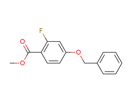 메틸 4-벤질옥시-2-플루오로벤조에이트