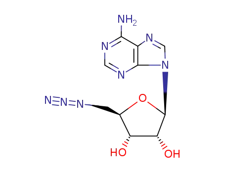 2-(6-Aminopurin-9-yl)-5-(azidomethyl)oxolane-3,4-diol