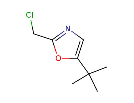 Oxazole,2-(chloromethyl)-5-(1,1-dimethylethyl)-