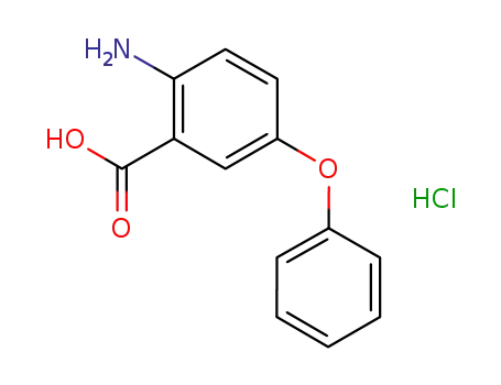 2-amino-5-phenoxybenzoic acid hydrochloride