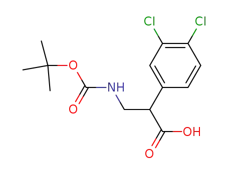 3-tert-Butoxycarbonylamino-2-(3,4-dichloro-phenyl)-propionic acid